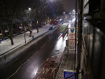 Zima w Londynie z mojego okna;)