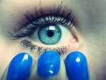 blue