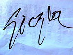 Autograf na setliście! ^^
