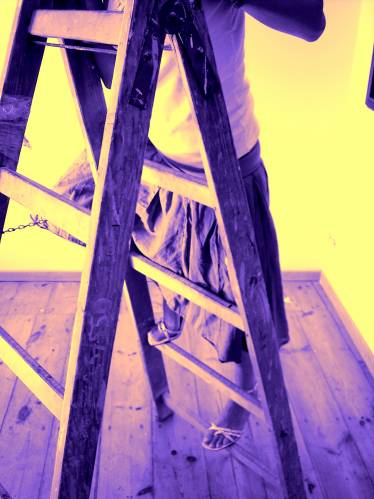 up the ladder...