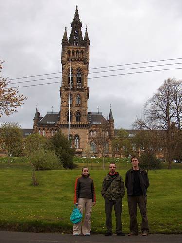 Front uniwerku w Glasgow