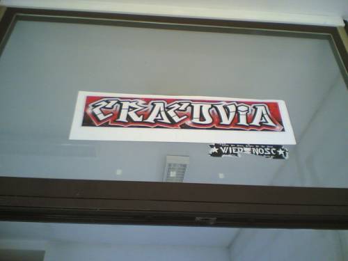 Pierwsze foto!Tylko Cracovia!