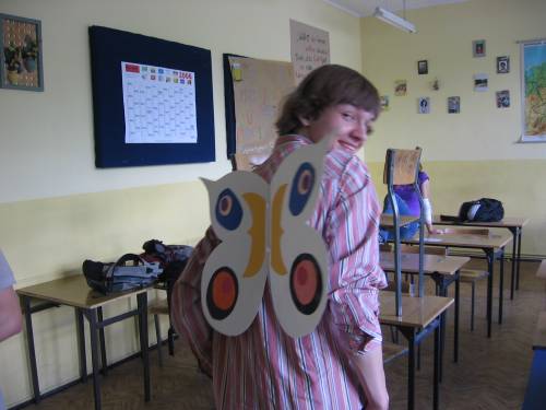 Motylem byem :D