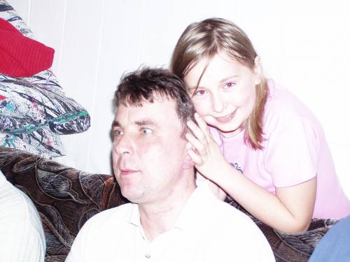 Milena z Tatusiem 2003 r