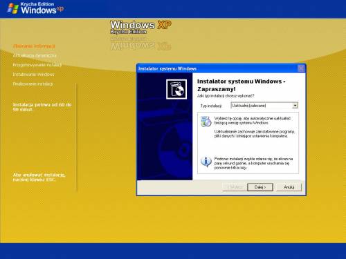 Windows XP Krycha Edition