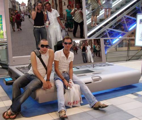 ja, Eryq i ... nasz laptop ;-)
