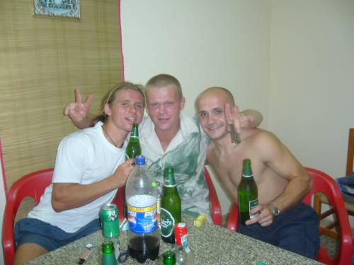 mala imprezka u kumpla na chacie