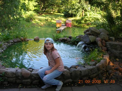 W ogrodzie botanicznym