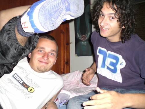 Hia Hia.... z bratem...