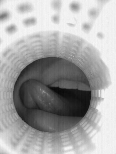 ;P