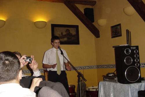 Krol karaoke :D