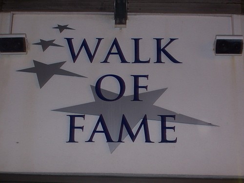 the walk of fame