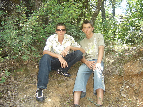 jam (po lewej) i moj ziomek:)
