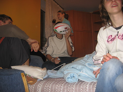 My friends in my room