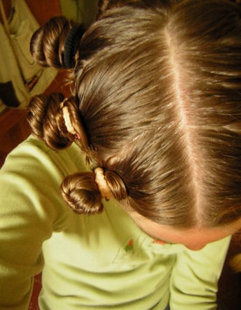 Girl with wet head 2
