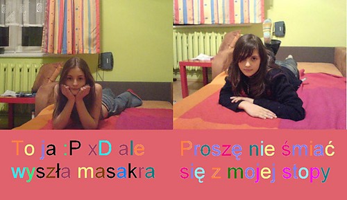 to my :P  xD