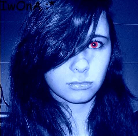 red eyes :D
