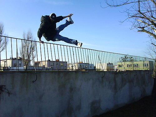 le parkour ;d