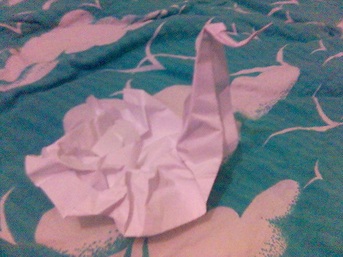 Prawie jak origami.