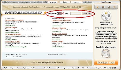 Jak pobiera z megaupload?