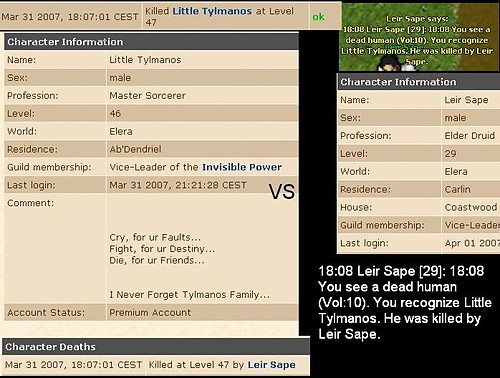 Leir Sape Vs Little Tylmanos