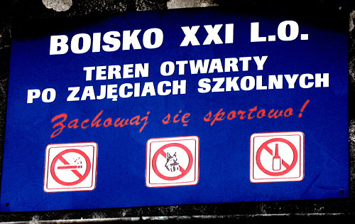 Zachowaj si sportowo!