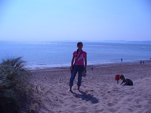 On the beach!!