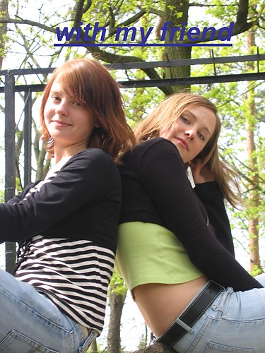With my friend:))
