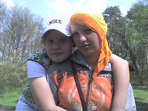 Ja i Ksenia...:)Nad ub...