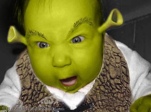 dziecko shreka:)