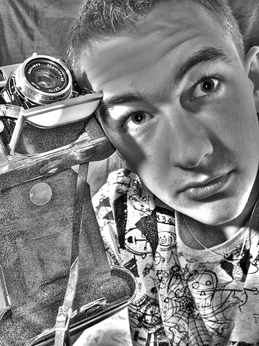 taki autoportret:D 