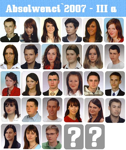 Absolwenci`2007 -  klasa IIIa