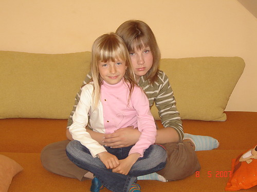 ja i moja siostrzyczka...:)