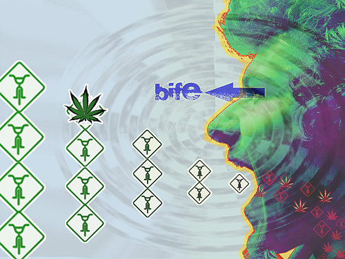 big face