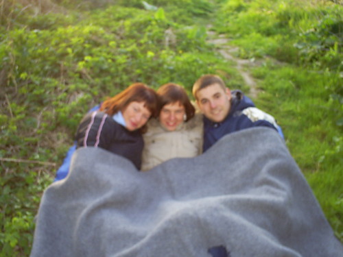 Pikne Trio Na ce Pod Kocykiem