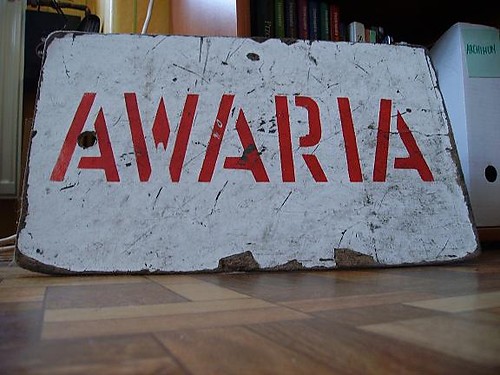 awaria.