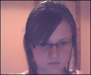 moi with my glasses