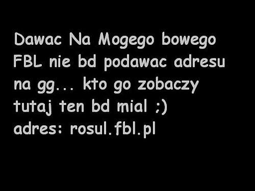HEHE dawac :P na nowego