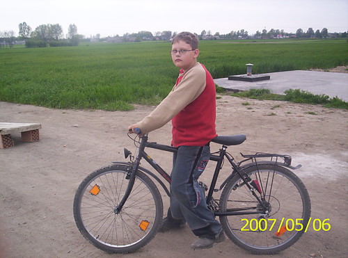 zdjcie na chujowym rowerze