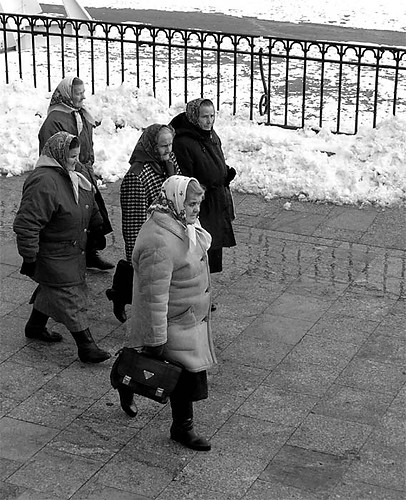 w drdze do kijoska ,prosiaczek