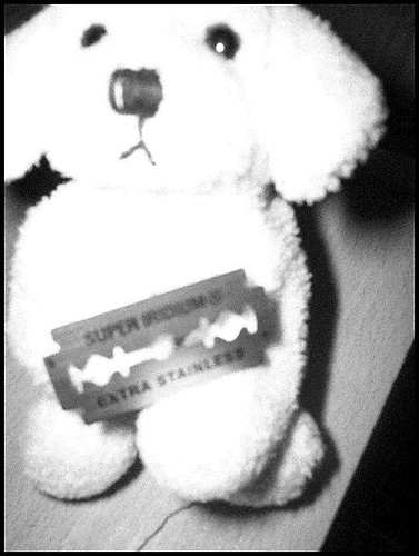 emo bear ...