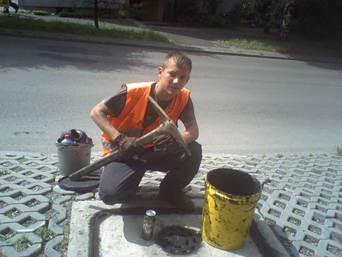 W pracy .... :)