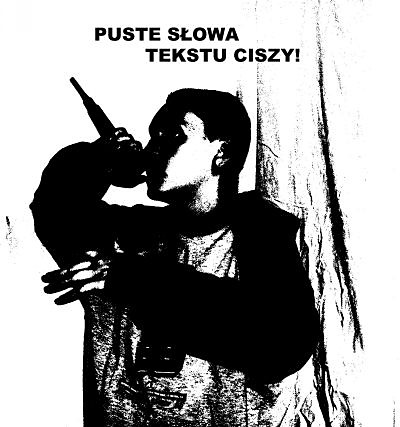 PUSTE SLOWA TEKSTU CISZY