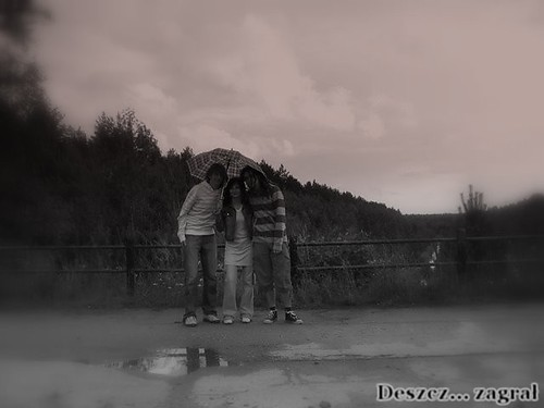 Deszcz zagra o szyby...