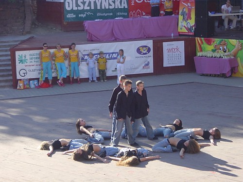Pokaz w fosie Olsztyn 2006