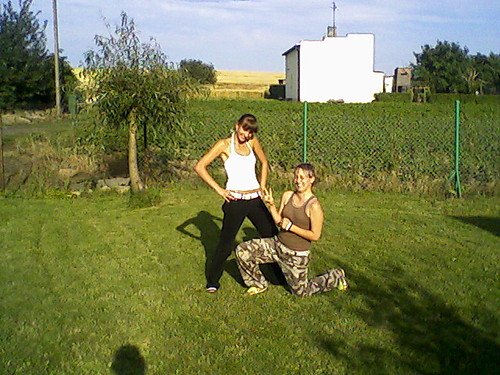 poparzone przez slonce:D