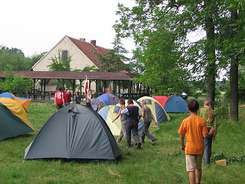 Biwak I dzien skautingu 2007