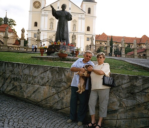 moi rodzice ;) z pinusiem 