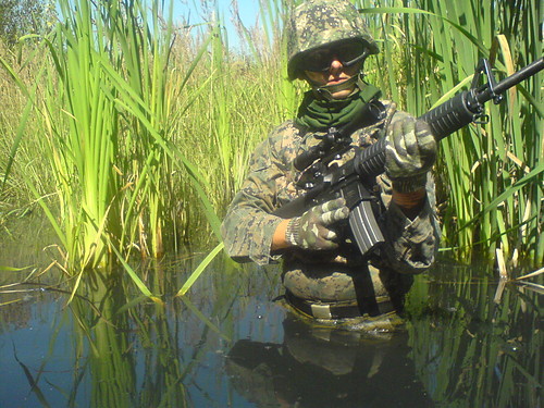 USMC training, Vietnam, 1971:]