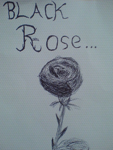 Black rose